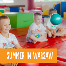 Join our sport summer camps in Warsaw and in the countryside!