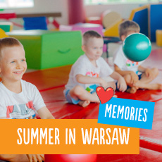 Join our sport summer camps in Warsaw and in the countryside!
